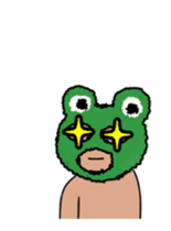 Move !! face only costume sticker. sticker #13402883