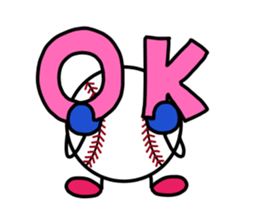 Baseball Softball2 sticker #13402919