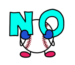 Baseball Softball2 sticker #13402920