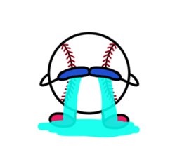 Baseball Softball2 sticker #13402923