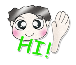 Mr. JoJo. Hello! sticker #13403081