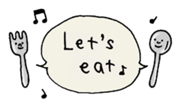 Tiny Friends (In English) sticker #13403307