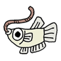 Small killifish sticker #13403380