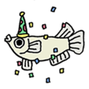Small killifish sticker #13403402