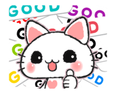 Love Love Love cat's(Animation+balloon) sticker #13403553