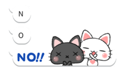Love Love Love cat's(Animation+balloon) sticker #13403557