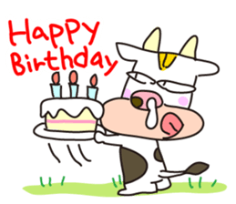 cattle 'Hiroshi' sticker #13403789