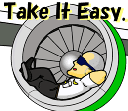 Funny Jet Pilot 2 sticker #13403804