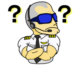 Funny Jet Pilot 2 sticker #13403807