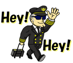 Funny Jet Pilot 2 sticker #13403812