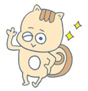 Squirrel-Risubon sticker #13404601