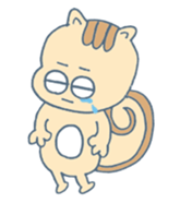 Squirrel-Risubon sticker #13404602