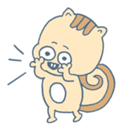 Squirrel-Risubon sticker #13404606