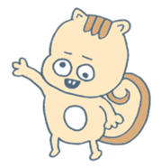 Squirrel-Risubon sticker #13404611