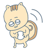 Squirrel-Risubon sticker #13404622