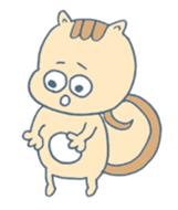 Squirrel-Risubon sticker #13404633