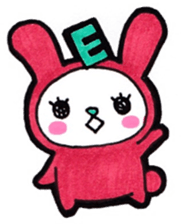 Alphabet and numbers Sticker sticker #13404834