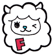 Alphabet and numbers Sticker sticker #13404835