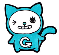 Alphabet and numbers Sticker sticker #13404836