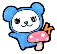 Alphabet and numbers Sticker sticker #13404840