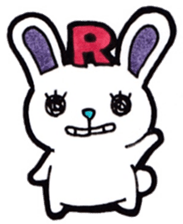 Alphabet and numbers Sticker sticker #13404847