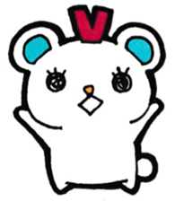 Alphabet and numbers Sticker sticker #13404851