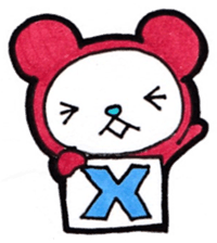 Alphabet and numbers Sticker sticker #13404853