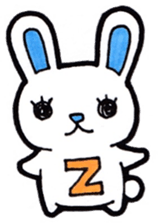 Alphabet and numbers Sticker sticker #13404855