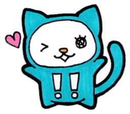 Alphabet and numbers Sticker sticker #13404856