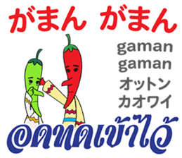 Feeling Of Prik chan Th&Jp Comunication sticker #13404899