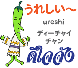 Feeling Of Prik chan Th&Jp Comunication sticker #13404904