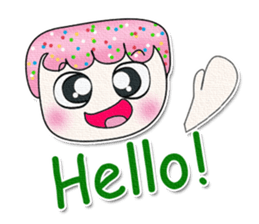 Mr. Momo. Hello! sticker #13404950
