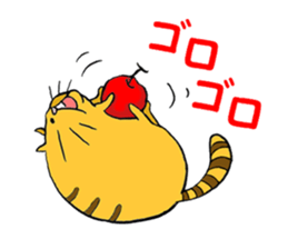 Curvy cat kimaru sticker #13405222