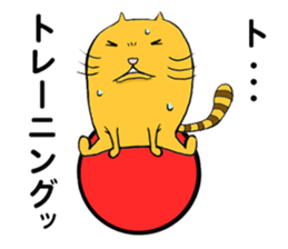 Curvy cat kimaru sticker #13405239