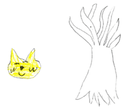 Animal drawing sticker sticker #13405277