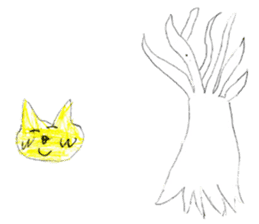 Animal drawing sticker sticker #13405277