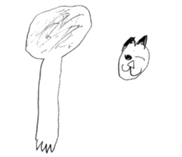 Animal drawing sticker sticker #13405278