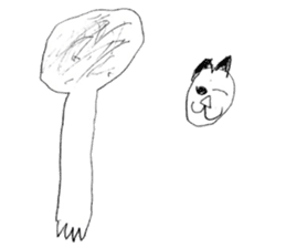 Animal drawing sticker sticker #13405278