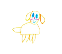 Animal drawing sticker sticker #13405282