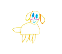 Animal drawing sticker sticker #13405282