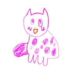 Animal drawing sticker sticker #13405283