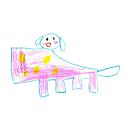 Animal drawing sticker sticker #13405285