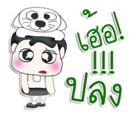 Mr. Kotaro. Love cat. sticker #13405306