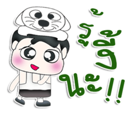 Mr. Kotaro. Love cat. sticker #13405307