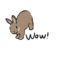 Schinako's Happy Bunnies English Version sticker #13405687