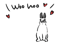 Schinako's Happy Bunnies English Version sticker #13405691