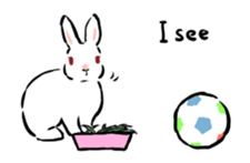 Schinako's Happy Bunnies English Version sticker #13405694