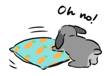 Schinako's Happy Bunnies English Version sticker #13405698