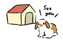 Schinako's Happy Bunnies English Version sticker #13405705