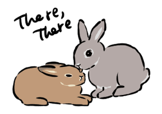 Schinako's Happy Bunnies English Version sticker #13405707